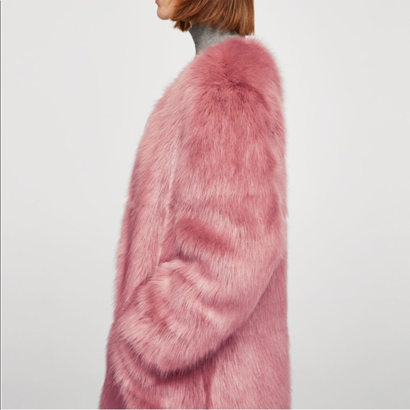 NWT | Mango faux fur coat - Picture 5 of 7